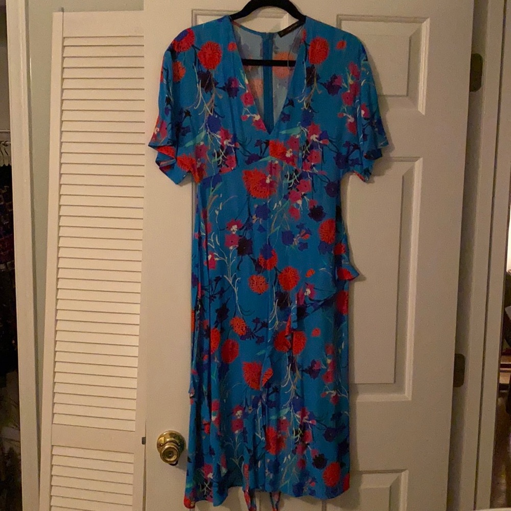 Floral midi dress
